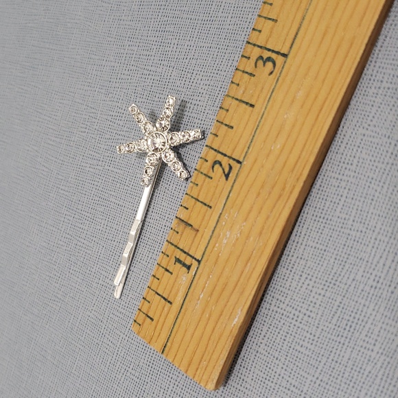 New Bobby Pin Fashion Set Crystal Rhinestone Stars Hair Accessories - Picture 5 of 8